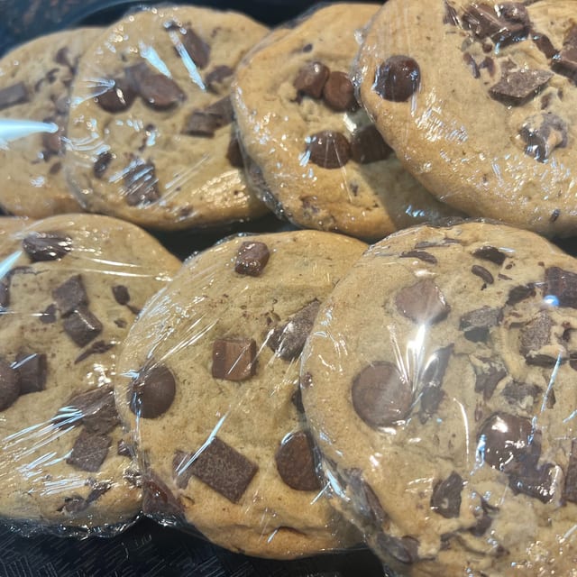 Triple Chocolate Chip Cookie.