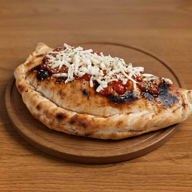 Pepperoni & Cheese Calzone.