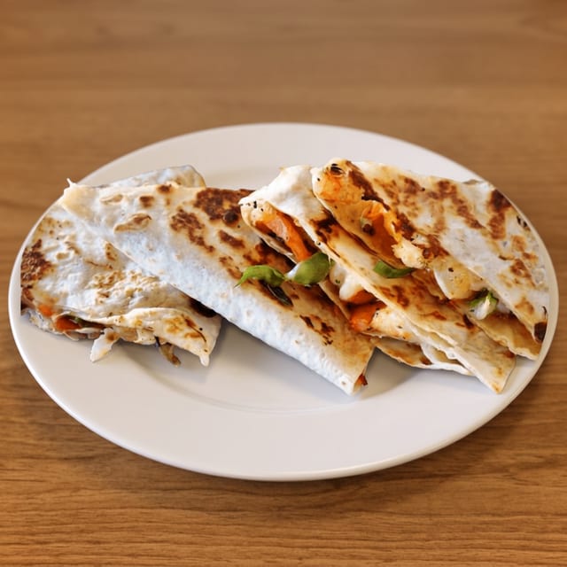 Buffalo Chicken Quesadilla.