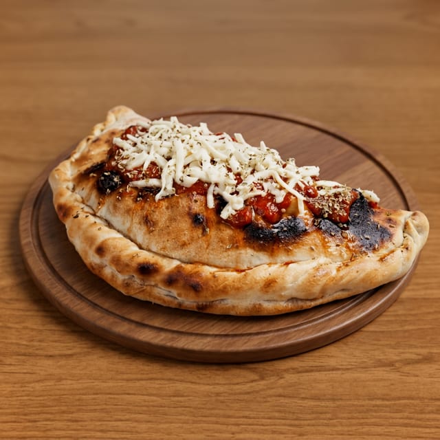 Spinach & Feta Calzone.