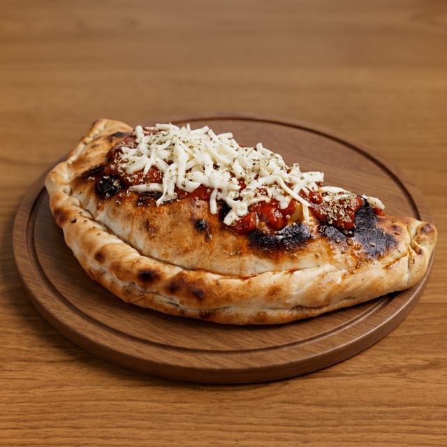 Eggplant Parm Calzone.